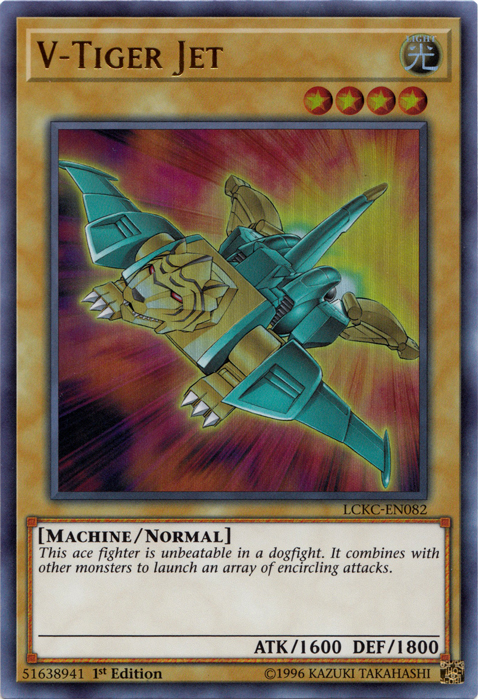 V-Tiger Jet [LCKC-EN082] Ultra Rare | Good Games Morley