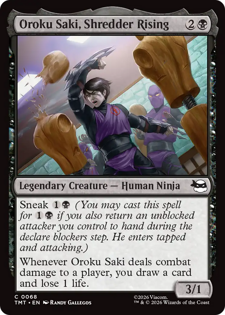 Oroku Saki, Shredder Rising [Teenage Mutant Ninja Turtles] | Good Games Morley