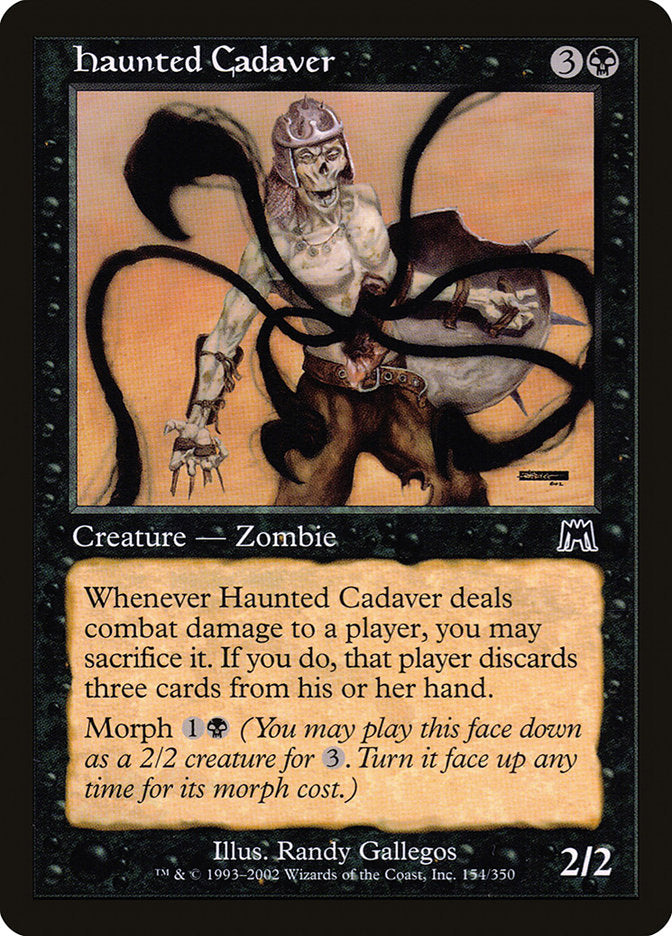 Haunted Cadaver 154/350 (Onslaught)  | Good Games Morley
