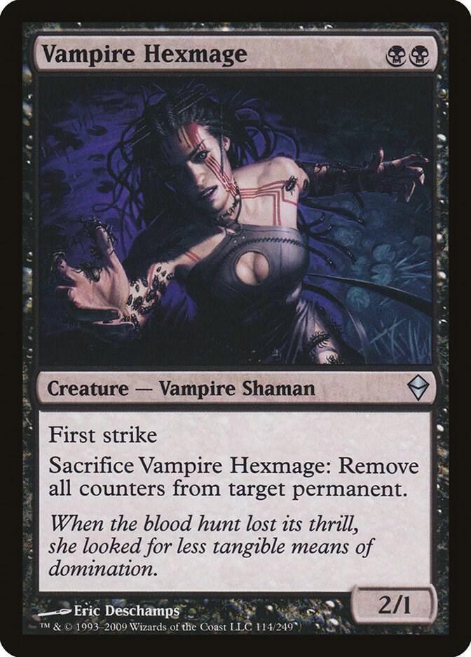 Vampire Hexmage 114 (Zendikar)  - Foil | Good Games Morley