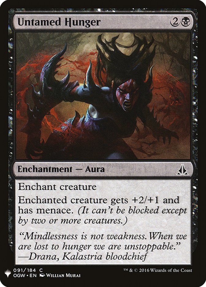 Untamed Hunger [Mystery Booster] | Good Games Morley