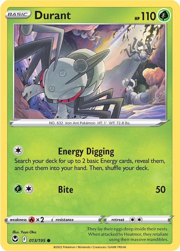 Durant (013/195) [Sword & Shield: Silver Tempest] | Good Games Morley
