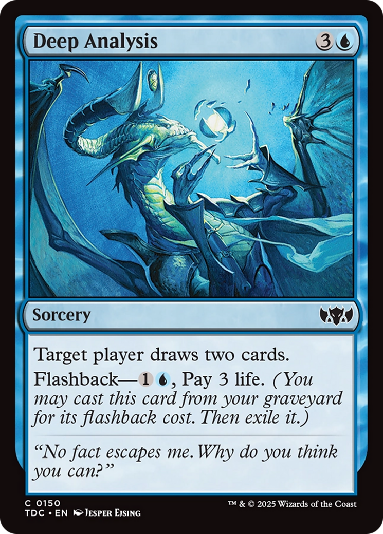 Deep Analysis [Tarkir: Dragonstorm Commander] | Good Games Morley