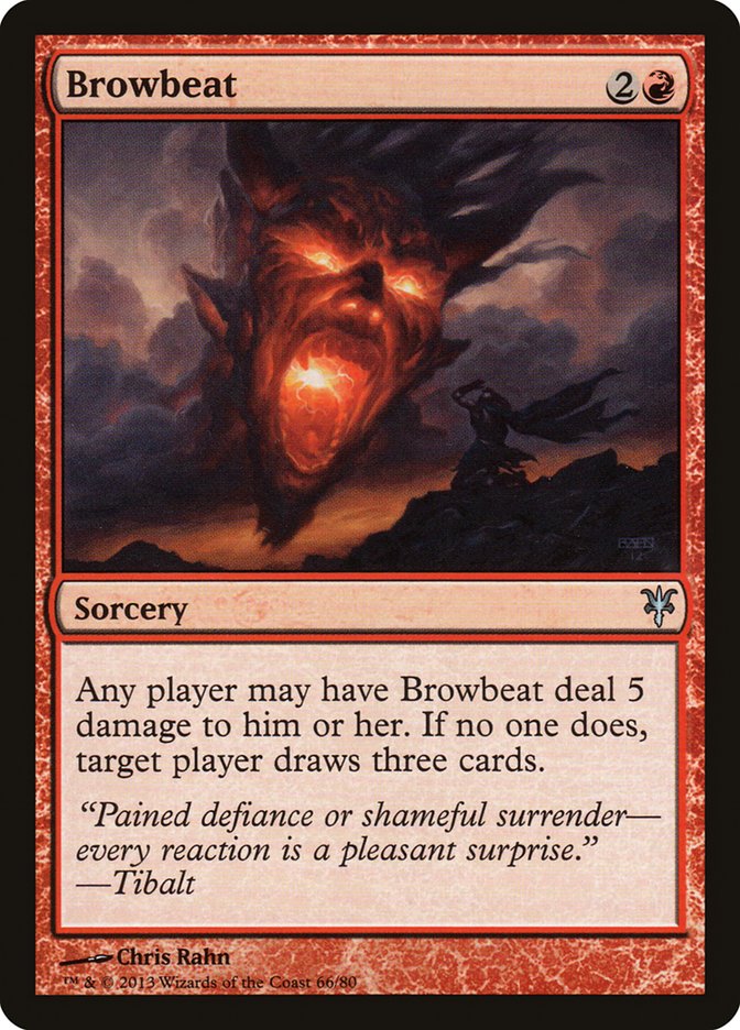Browbeat [Duel Decks: Sorin vs. Tibalt] | Good Games Morley