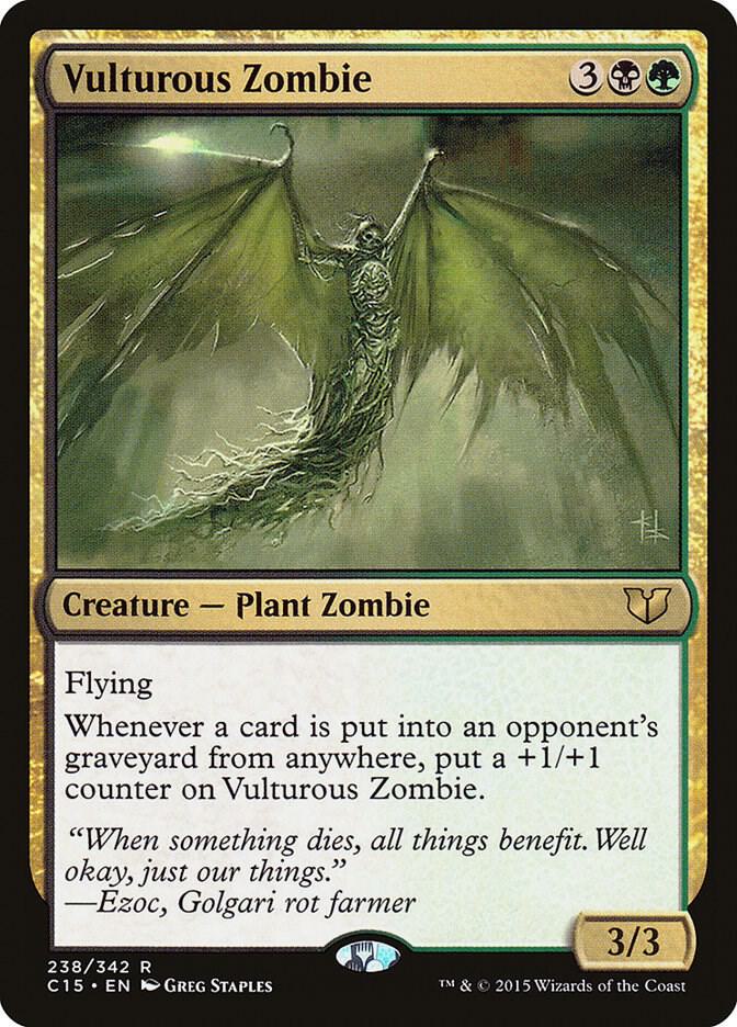 Vulturous Zombie 238/342 (Commander 2015)  | Good Games Morley