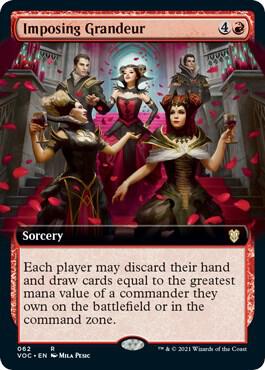 Imposing Grandeur Extended Art 62/38 (Commander: Innistrad: Crimson Vow)  | Good Games Morley
