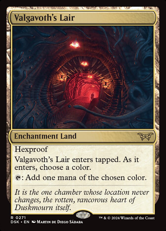 Valgavoth's Lair 271 (Duskmourn: House of Horror)  | Good Games Morley