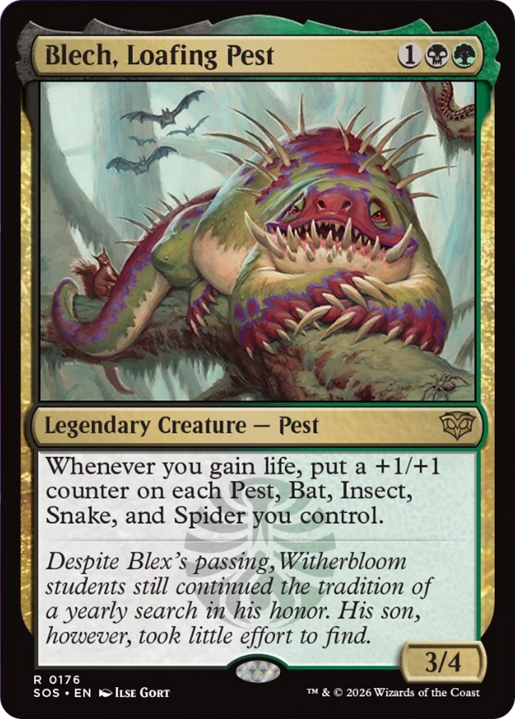 Blech, Loafing Pest [Secrets of Strixhaven] | Good Games Morley