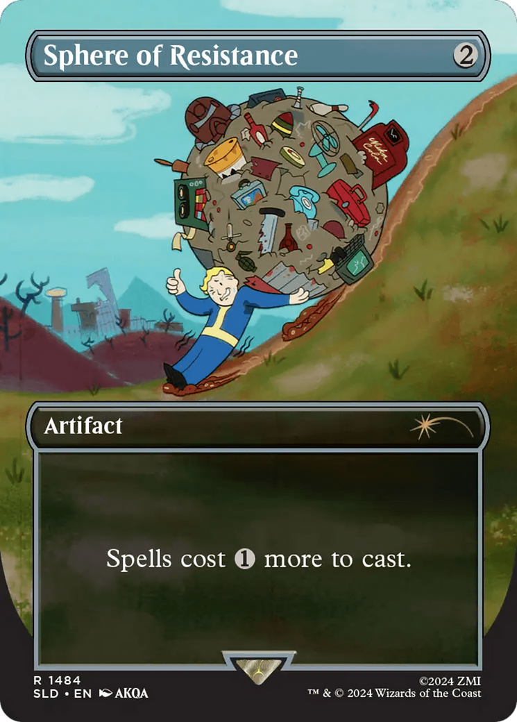 Sphere of Resistance (Rainbow Foil) [Secret Lair Drop Series] | Good Games Morley