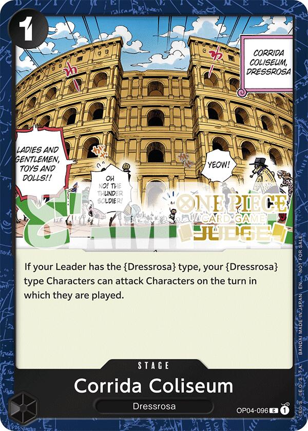 Corrida Coliseum (Judge Pack Vol. 6) [One Piece Promotion Cards] | Good Games Morley