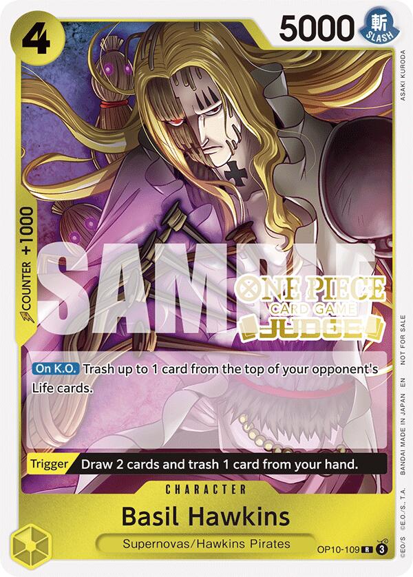 Basil Hawkins (Judge Pack Vol. 6) [One Piece Promotion Cards] | Good Games Morley