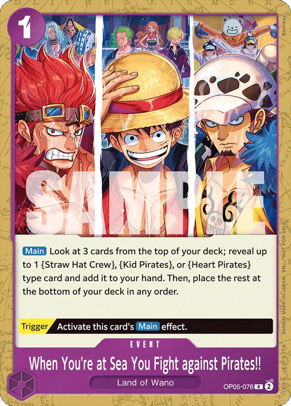 When You're at Sea You Fight against Pirates!! (2025 Pirates League Store) [Qualifier] [One Piece Promotion Cards] | Good Games Morley