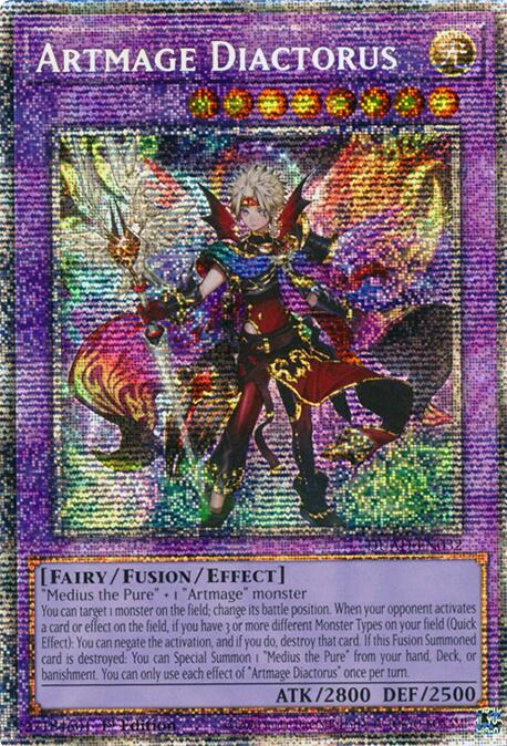 Artmage Diactorus (Starlight Rare) [DUAD-EN032] Starlight Rare | Good Games Morley