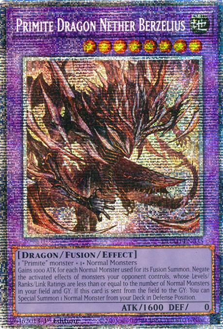 Primite Dragon Nether Berzelius (Starlight Rare) [DUAD-EN035] Starlight Rare | Good Games Morley