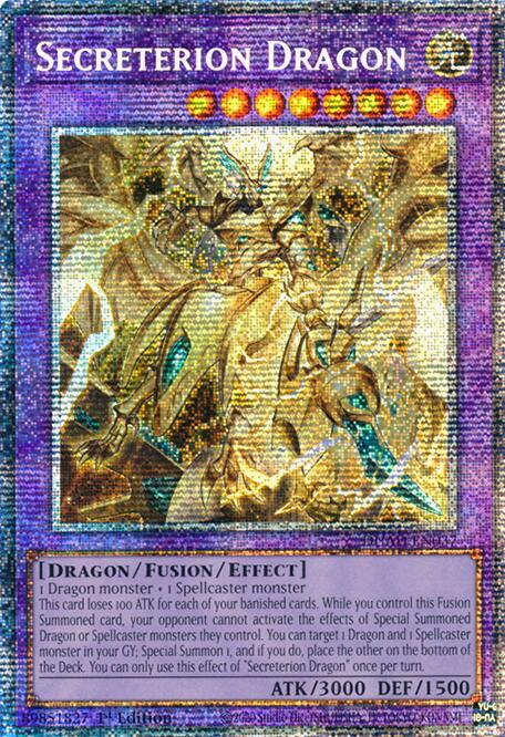 Secreterion Dragon (Starlight Rare) [DUAD-EN037] Starlight Rare | Good Games Morley