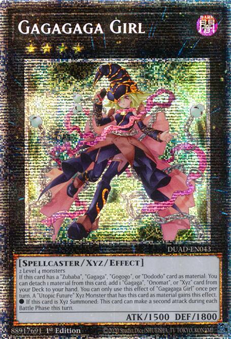 Gagagaga Girl (Starlight Rare) [DUAD-EN043] Starlight Rare | Good Games Morley