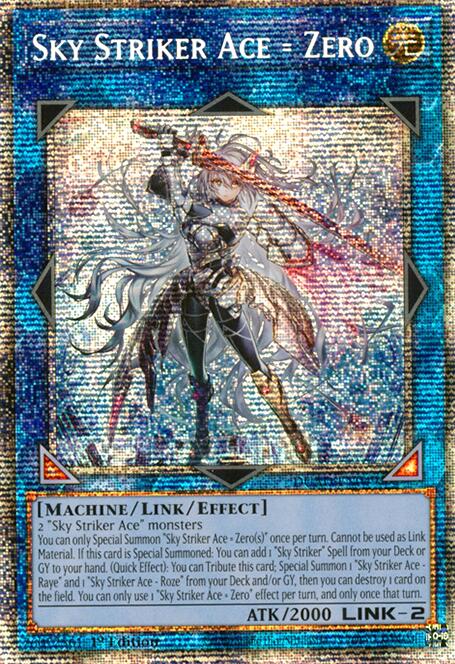 Sky Striker Ace = Zero (Starlight Rare) [DUAD-EN049] Starlight Rare | Good Games Morley