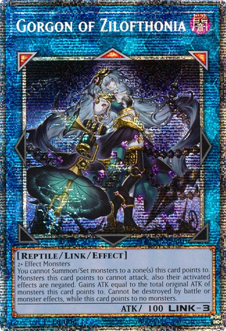 Gorgon of Zilofthonia (Starlight Rare) [DUAD-EN050] Starlight Rare | Good Games Morley