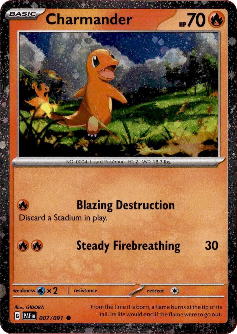 Charmander (007/091) (Cosmos Holo) [Miscellaneous Cards] | Good Games Morley