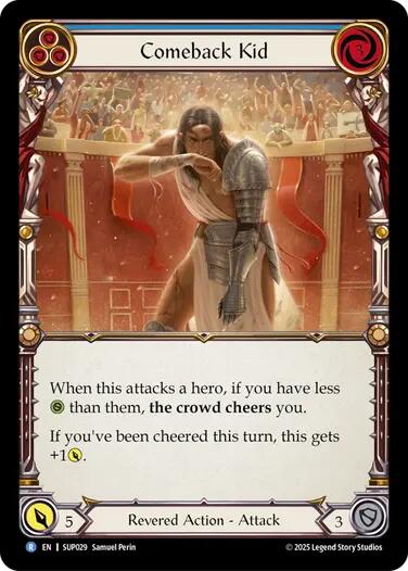 Comeback Kid (Blue) [SUP029] (Super Slam) | Good Games Morley