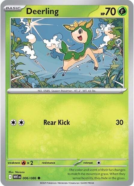 Deerling (006/086) [Scarlet & Violet: White Flare] | Good Games Morley