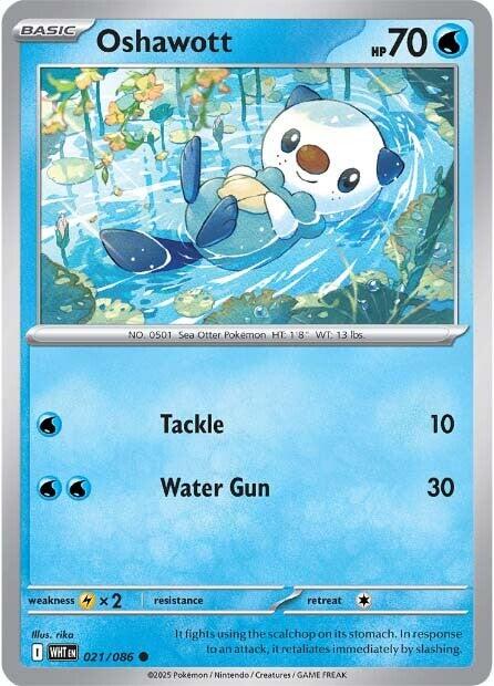 Oshawott (021/086) [Scarlet & Violet: White Flare] | Good Games Morley