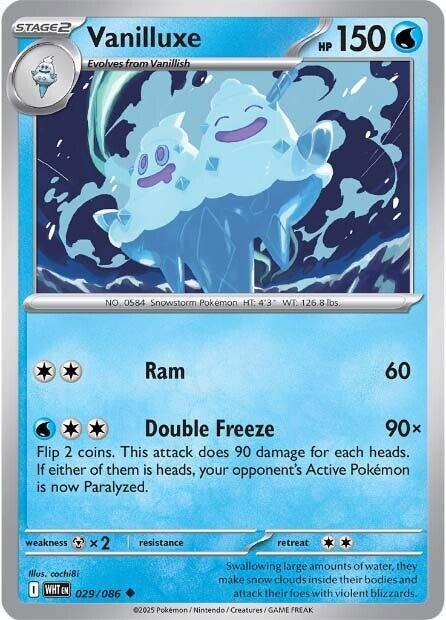 Vanilluxe (029/086) [Scarlet & Violet: White Flare] | Good Games Morley