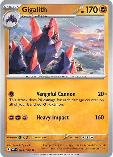 Gigalith (048/086) [Scarlet & Violet: White Flare] | Good Games Morley
