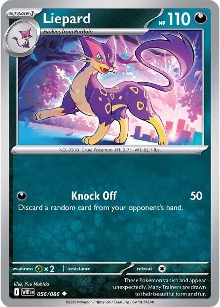 Liepard (056/086) [Scarlet & Violet: White Flare] | Good Games Morley
