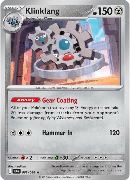 Klinklang (063/086) [Scarlet & Violet: Black Bolt] | Good Games Morley