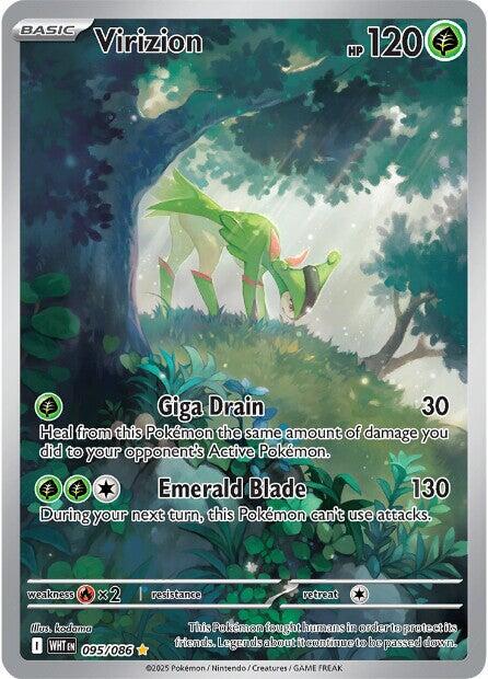 Virizion (095/086) [Scarlet & Violet: White Flare] | Good Games Morley