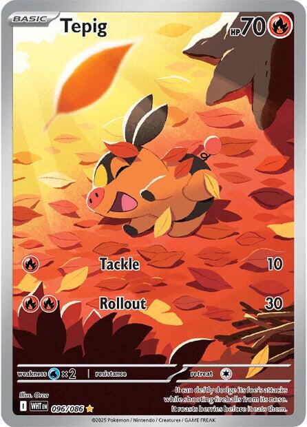 Tepig (096/086) [Scarlet & Violet: White Flare] | Good Games Morley