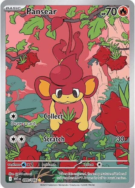 Pansear (099/086) [Scarlet & Violet: White Flare] | Good Games Morley