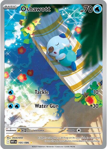 Oshawott (105/086) [Scarlet & Violet: White Flare] | Good Games Morley