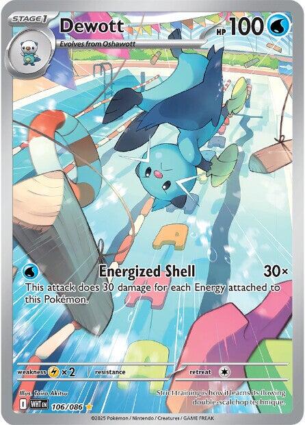 Dewott (106/086) [Scarlet & Violet: White Flare] | Good Games Morley