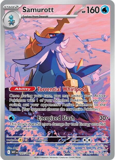 Samurott (107/086) [Scarlet & Violet: White Flare] | Good Games Morley