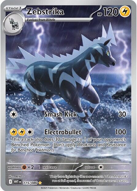 Zebstrika (115/086) [Scarlet & Violet: White Flare] | Good Games Morley