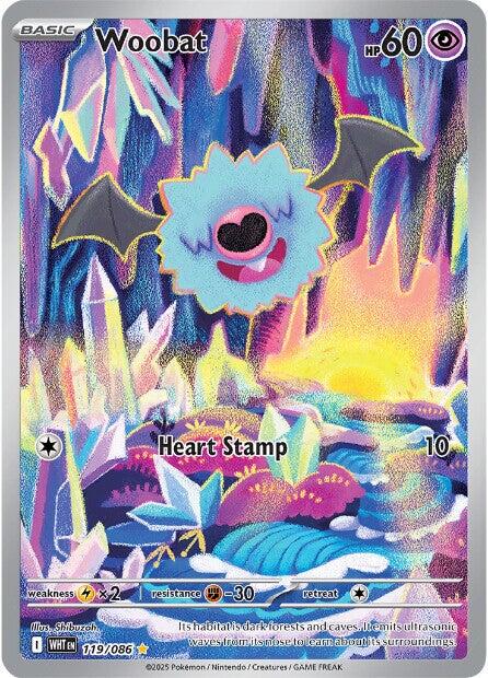 Woobat (119/086) [Scarlet & Violet: White Flare] | Good Games Morley