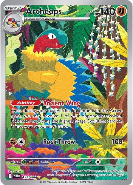 Archeops (132/086) [Scarlet & Violet: White Flare] | Good Games Morley