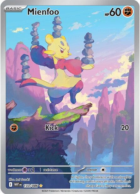 Mienfoo (133/086) [Scarlet & Violet: White Flare] | Good Games Morley
