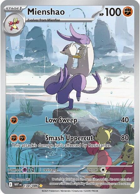 Mienshao (134/086) [Scarlet & Violet: White Flare] | Good Games Morley