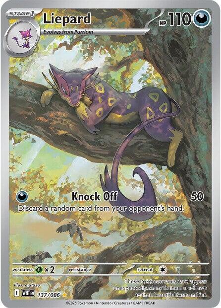 Liepard (137/086) [Scarlet & Violet: White Flare] | Good Games Morley