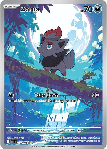 Zorua (142/086) [Scarlet & Violet: White Flare] | Good Games Morley