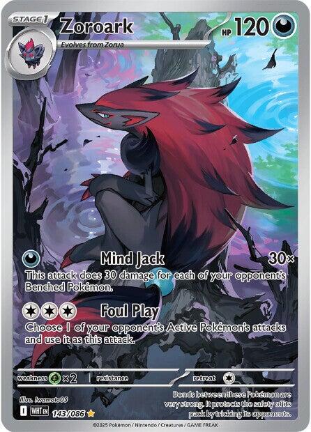 Zoroark (143/086) [Scarlet & Violet: White Flare] | Good Games Morley