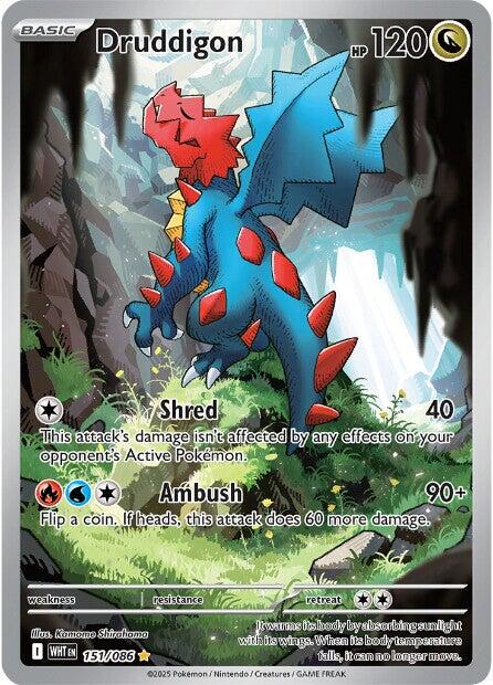 Druddigon (151/086) [Scarlet & Violet: White Flare] | Good Games Morley