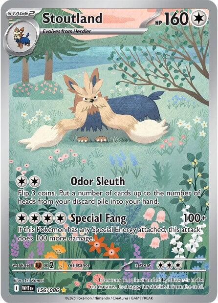 Stoutland (156/086) [Scarlet & Violet: White Flare] | Good Games Morley