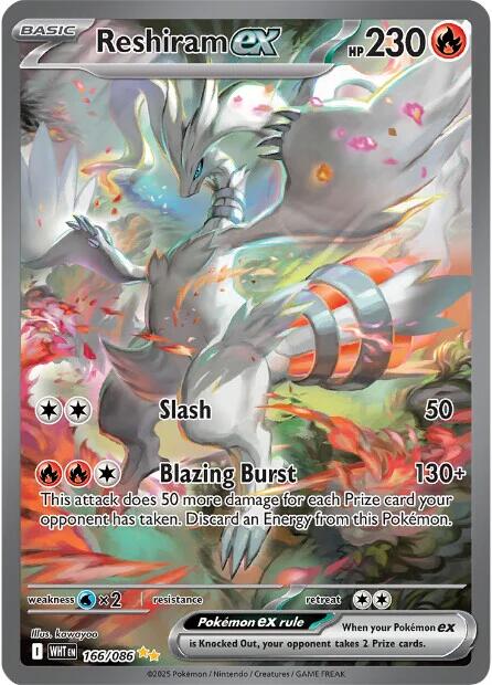 Reshiram ex (166/086) [Scarlet & Violet: White Flare] | Good Games Morley