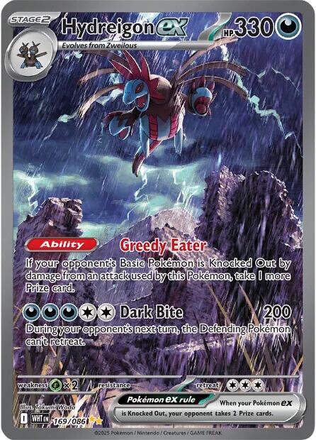 Hydreigon ex (169/086) [Scarlet & Violet: White Flare] | Good Games Morley