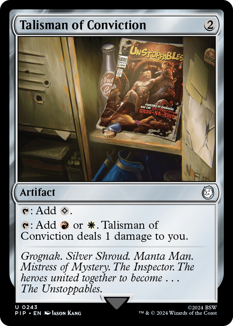Talisman of Conviction [Fallout] | Good Games Morley