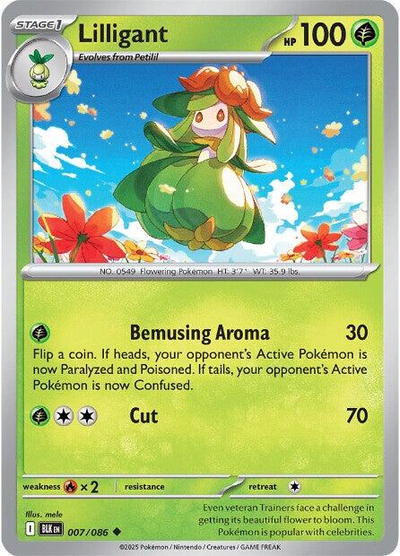Lilligant (007/086) [Scarlet & Violet: Black Bolt] | Good Games Morley